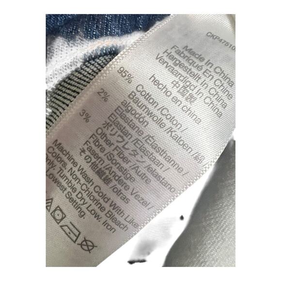 Madewell Jeans 10" High-Rise Skinny Stretch Denim 28 Blue Basic Casual Everyday - Picture 5 of 7